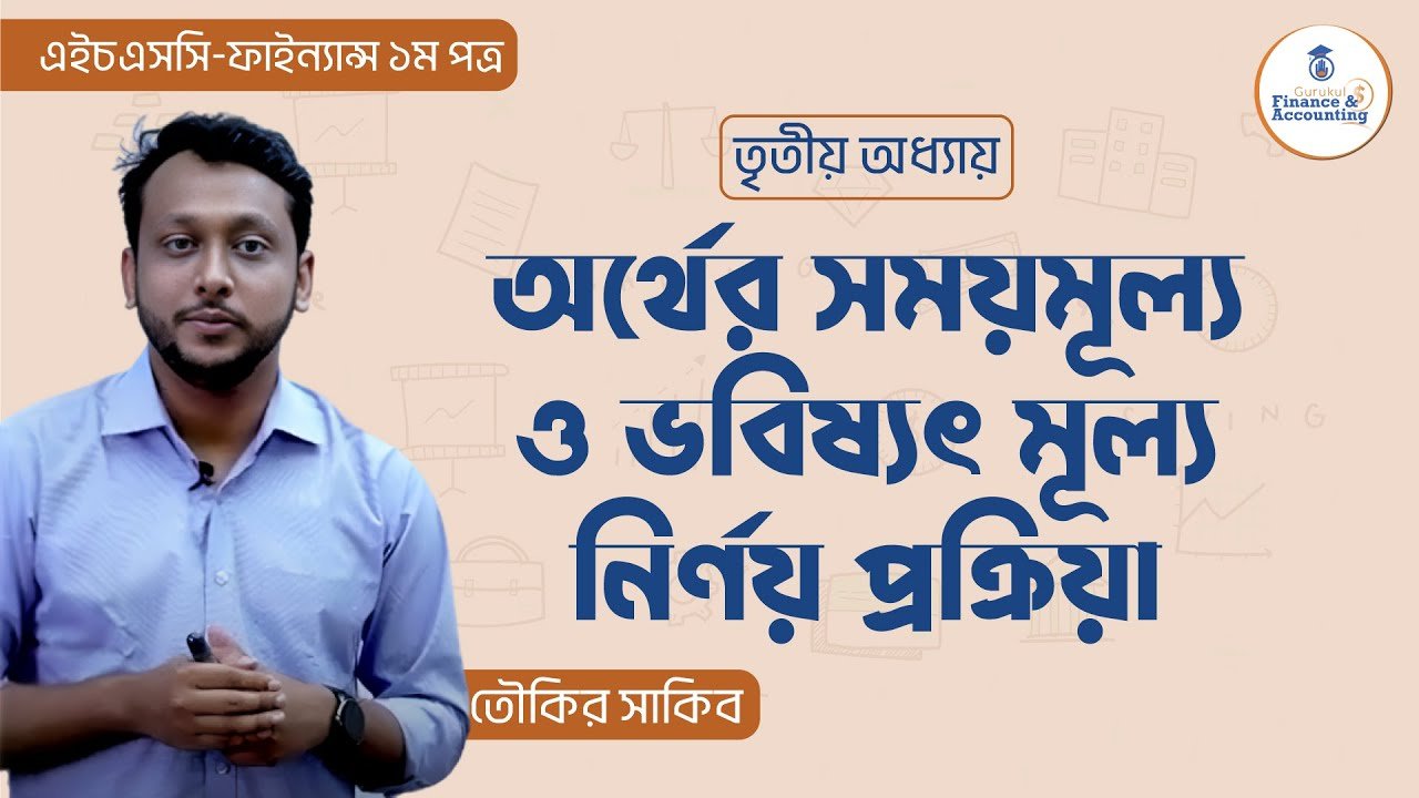 অর্থের সময়মূল্য ও ভবিষ্যৎ মূল্য নির্ণয় প্রক্রিয়া